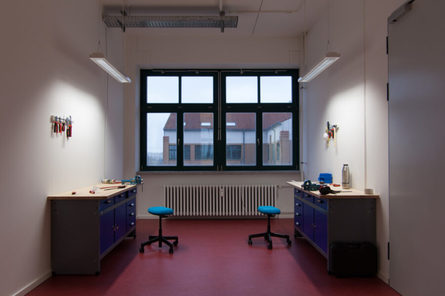 Moderne vielseitig nutzbare Gewerbefläche in Berlin-Marzahn - 4 Räume mit untersch. Ausstattung - Beispielnutzung