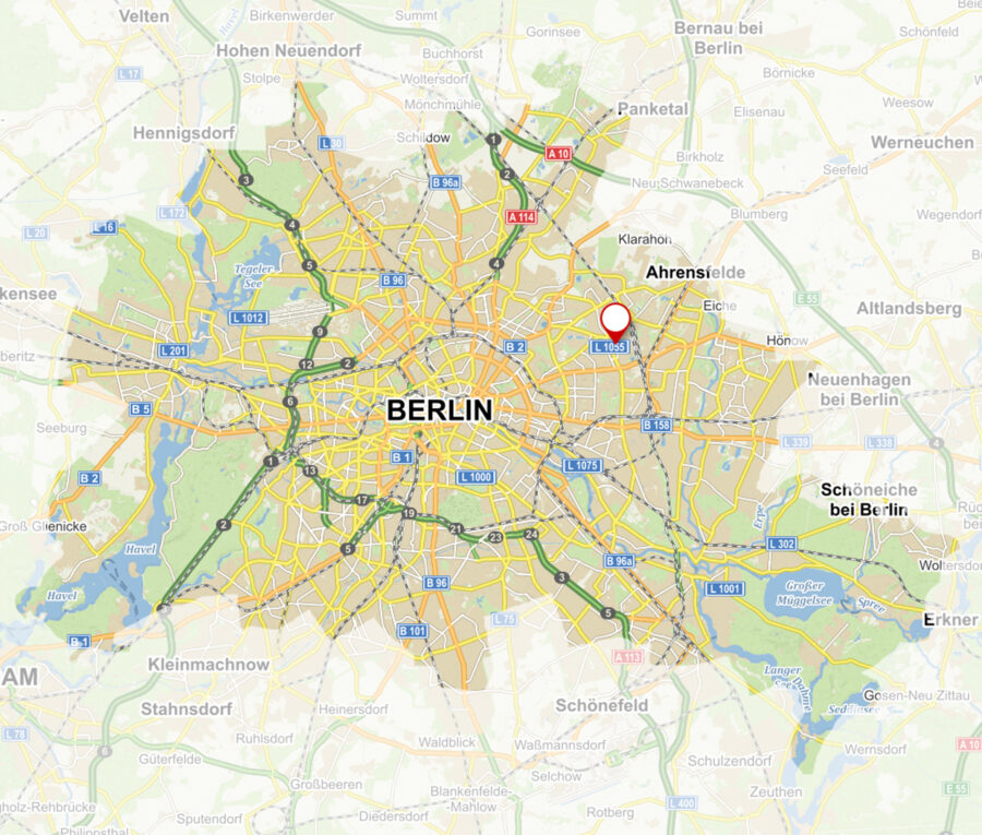 2 Büroräume | ruhige Arbeitsatmosphäre - in Berlin-Lichtenberg - Makrolage