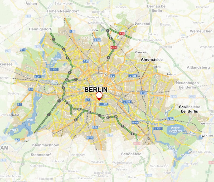 Open Space - große Fläche mit viel Tageslicht in Berlin-Kreuzberg - Makrolage